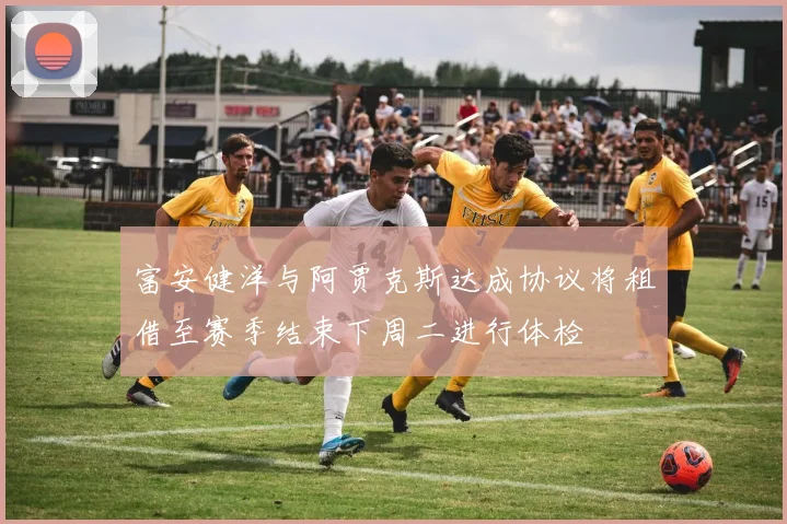 富安健洋与阿贾克斯达成协议将租借至赛季结束下周二进行体检